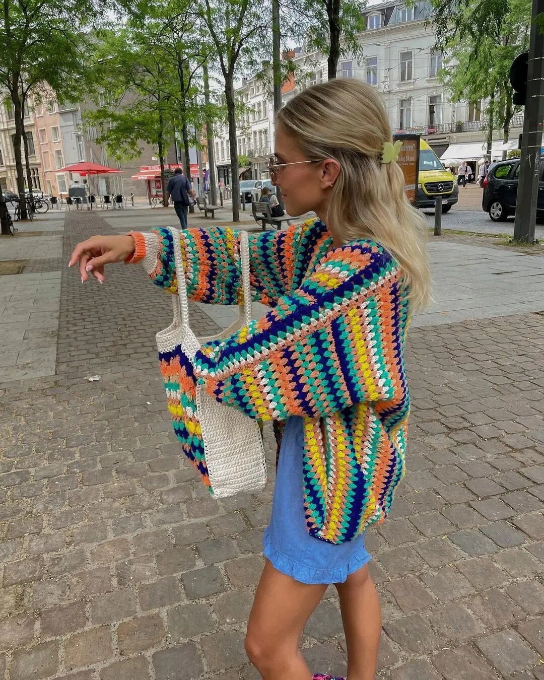 Boho Breeze Crochet Cardigan