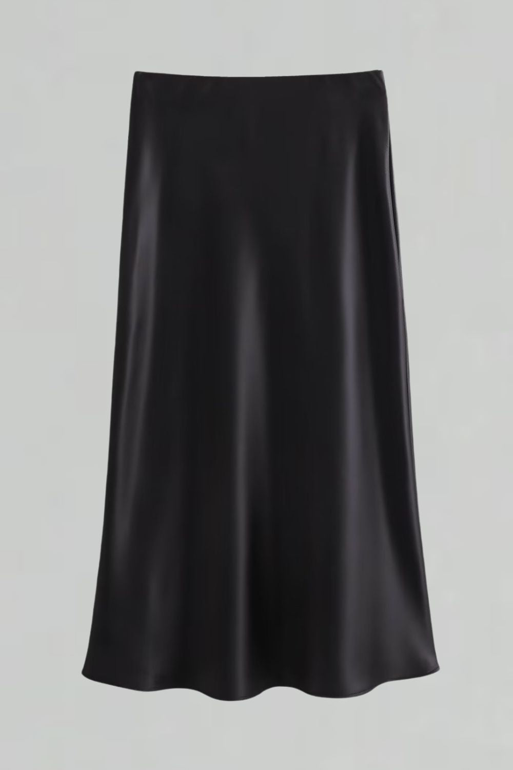 Alexandra - Satin Midi Skirt