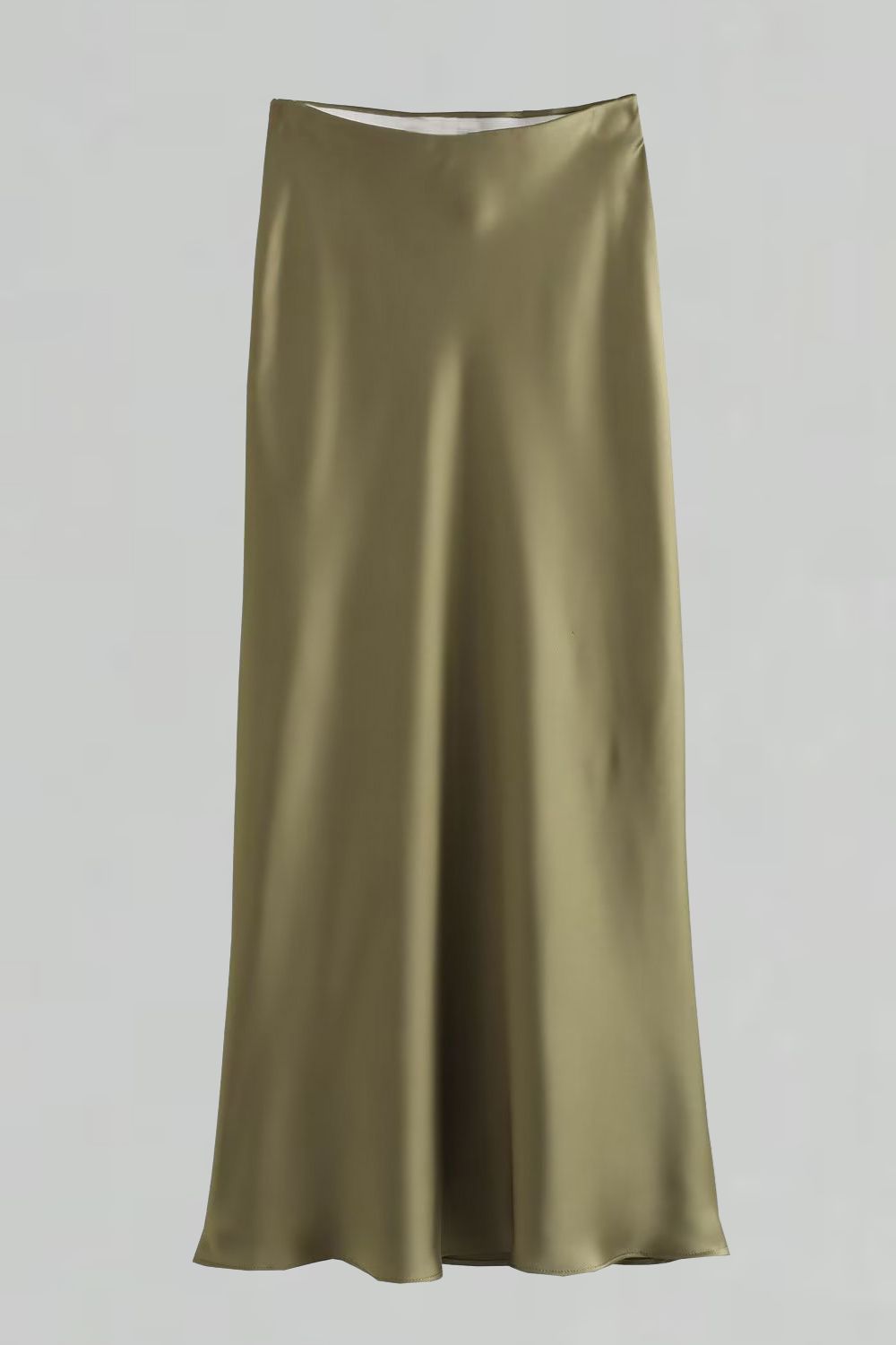 Alexandra - Satin Midi Skirt