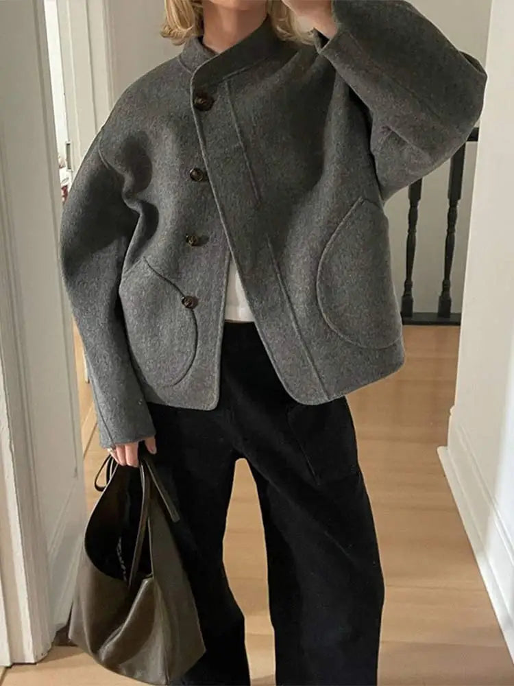 Izzy - Oversized Wool Coat