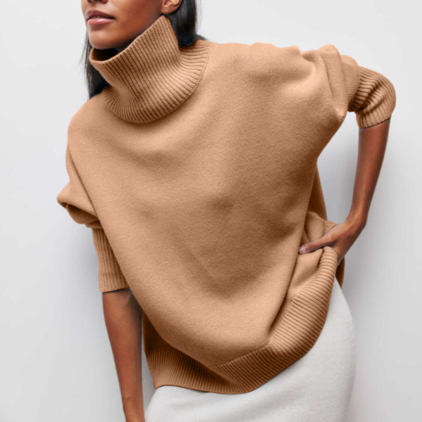 Agata - Knitted Turtleneck Sweater