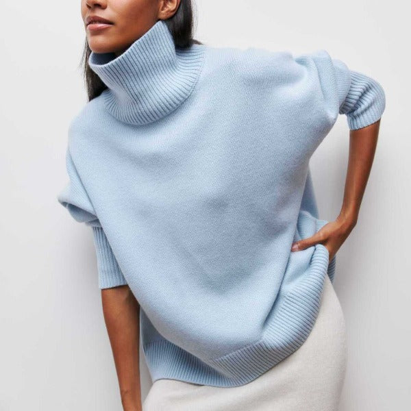 Agata - Knitted Turtleneck Sweater