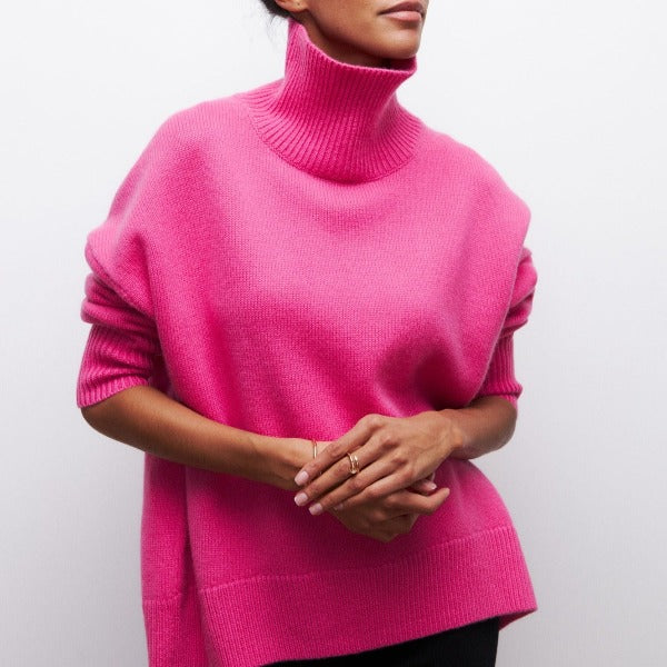 Agata - Knitted Turtleneck Sweater