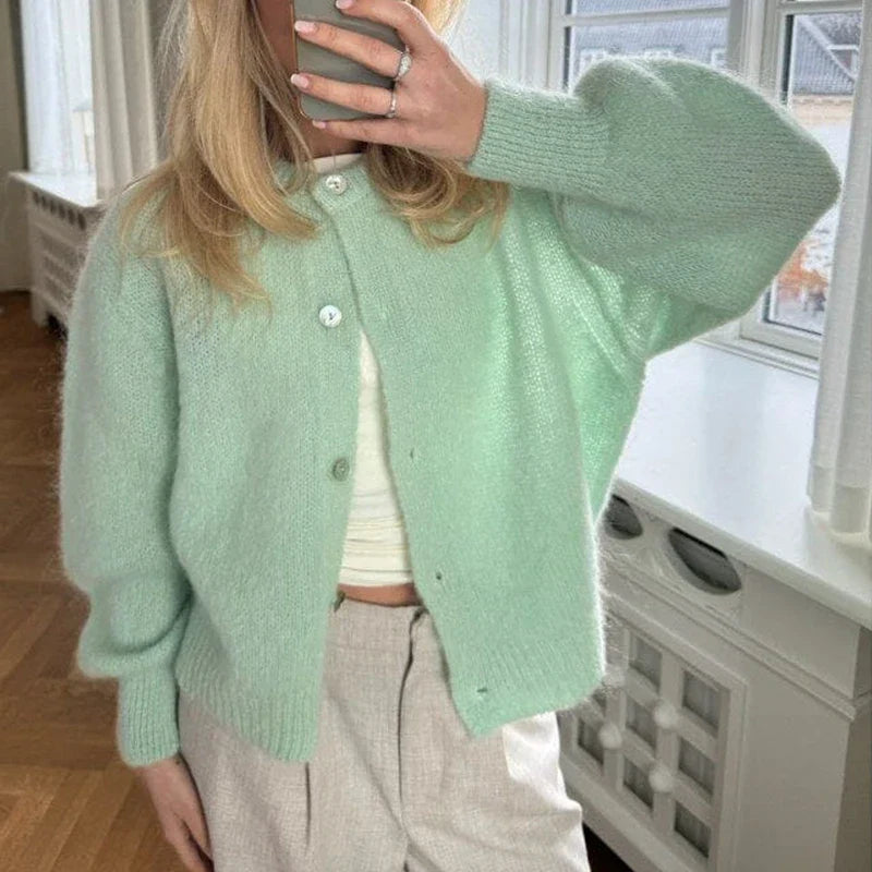 Buttoned Grace Sweater