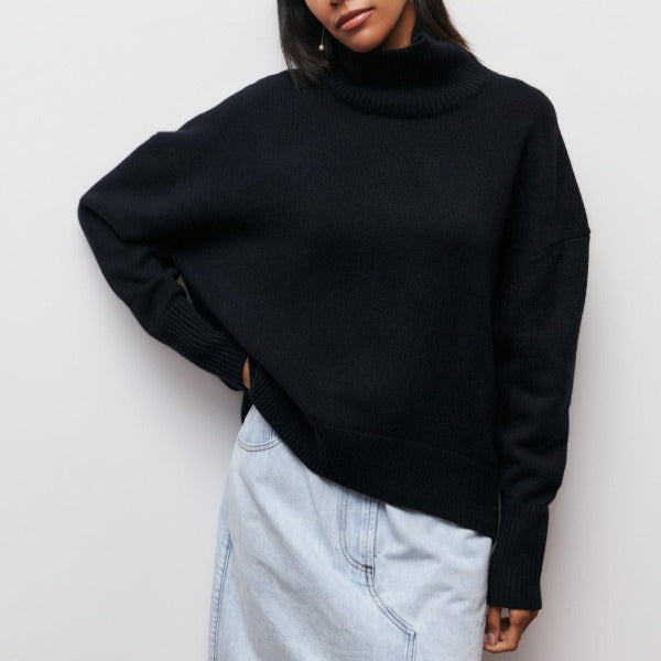 Agata - Knitted Turtleneck Sweater