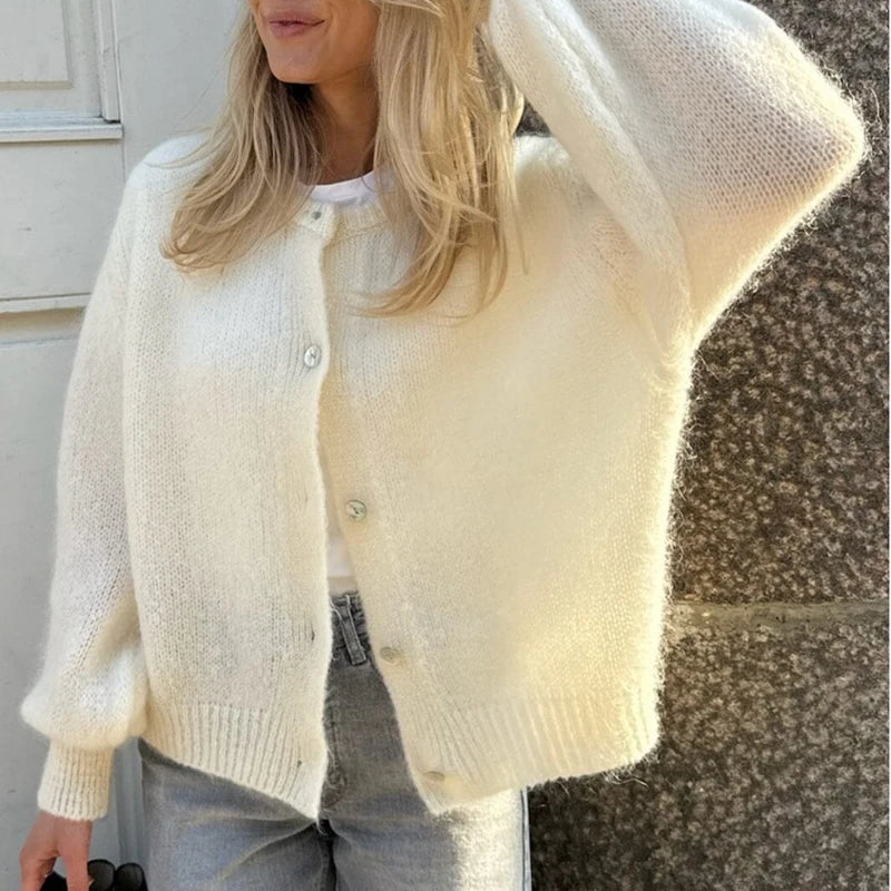 Buttoned Grace Sweater